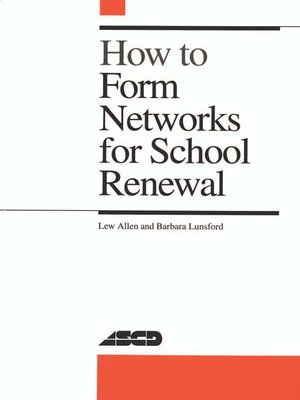 cover image of How to Form Networks for School Renewal